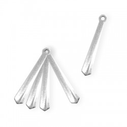 Ciondolo in Metallo Zama Barretta 5x29mm