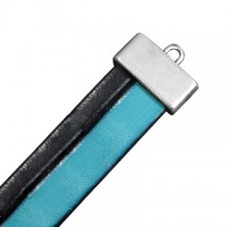 Zamak End Cap 18x9mm Ø15.2x2.2mm