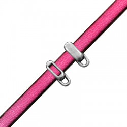 Passant Avec Anneau en Métal/Zamac, 8x5x4 (Ø 5.2x2.2mm)