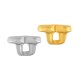 Zamak Slider Heart 8.5x9x5mm Ø5.2x2.2mm
