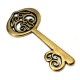 Colgante de Metal Zamak Llave 54x28mm