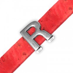 Pasador de Metal Zamak Letra "R" 15mm (Ø10.5x2.4mm)