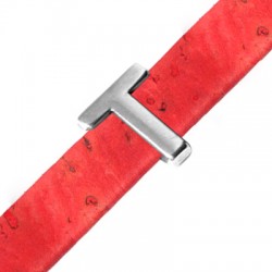 Zamak Slider Letter 'T' 15mm Ø10.5x2.4mm