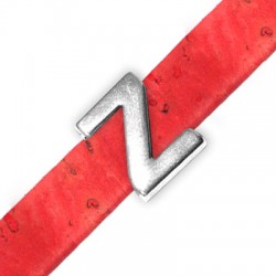 Passante in Metalllo Zama Lettera "Z" 15mm (Ø10.5x2.4mm)
