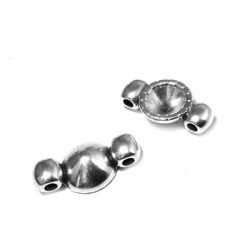Conector de Zamak Redondo 7mm y Base Chatón SS24 (Ø1.3mm)