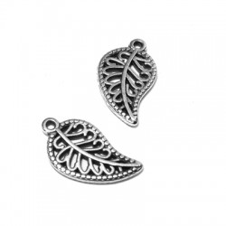 Charm Zamak Feuille 11 x 16 mm