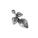 Charm Zamak Feuilles 14 x 20 mm
