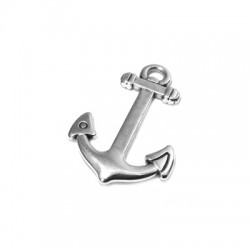 Colgante de Metal Zamak Ancla 23x30mm