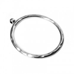 Pendentif Cercle en Zamak 50 mm