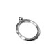 Pendentif Cercle en Zamak 28 mm