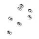 Perle Ronde en Métal/zamac 3.8mm (Ø 1.3mm)