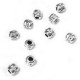Zamak Bead Tube 3.7x3.3mm Ø1.3mm