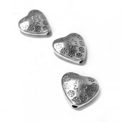Passante in Metallo Zama Cuore 10.8x10.5mm (Ø1.5mm)
