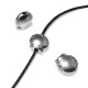 Passante in Metallo Zama Conchiglia 8.2x4.3mm (Ø 1.1mm)