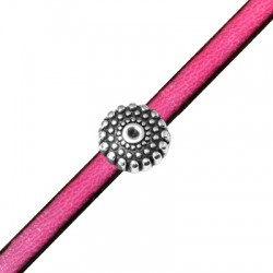 Curseur plat rond en Zamak 10 mm Ø6x2 mm