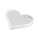 Colgante de Metal Zamak Corazón 18x15mm