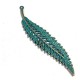Zamak Pendant Leaf 16x65mm