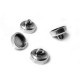 Cierre Magnético de Metal Zamak 9x6.4mm con Anillas (Ø1.6mm)