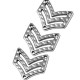 Zamak Connector Military Insignia 20mm Ø1.4mm