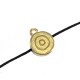 Breloque avec spirale en Métal/Zamak 12mm (Ø2,1mm)