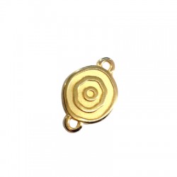 Intercalaire avec spirale en Métal/Zamak 15x14mm