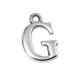 Zamak Charm Letter "G" 12mm