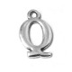 Zamak Charm Letter "Q" 12mm