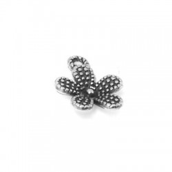 Zamak Charm Flower 11mm Ø2.8mm