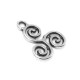 Zamak Charm Tribal 13mm