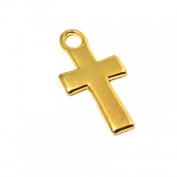 Ciondolo in Metallo Zama Croce 12x18mm
