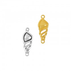 Conector de Metal  Zamak Caracola 21x10mm