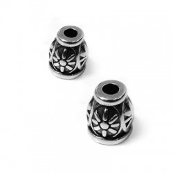 Μεταλλικό Ζάμακ Χυτό Καπελάκι 8x10mm Ø2.7mm