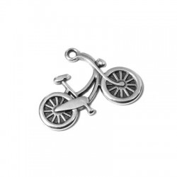 Zamak Pendant Bicycle 26x17mm