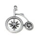 Zamak Pendant Bicycle 27x27mm