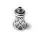 Zamak Bead Cap 10x17mm Ø1.7mm