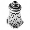 999° Silver Antique Plated/ 5µm