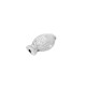 Zamak Bead Fish 11x8mm Ø1.5mm