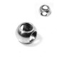 Zamak Bead with 4 Holes 10mm Ø5.2mm