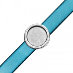 Zamak Slider Round 19mm with 15mm Flatback Setting Ø10.2x2.3mm