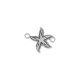 Zamak Connector Starfish 23x21mm