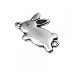 Conector de Metal Zamak Conejo 17x16mm