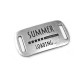 Conector de Metal Zamak Chapa “SUMMER” 35x18mm (Ø10x2mm)