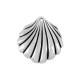 Zamak Pendant Clam 30x31mm Ø1.8mm