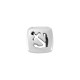 Zamak Slider Square Anchor 14x6mm Ø10.2x2.2mm