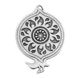 Colgante de Metal Zamak Granada 48x69mm