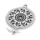Colgante de Metal Zamak Granada 48x69mm