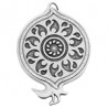 999° Silver Antique Plated/ 5µm