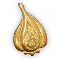 Colgante de Metal Zamak Ajo 30x51mm
