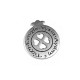 Ciondolo in Metallo Zama Melograno e Auguri 39x33mm (Ø1.8mm)