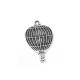 Charm in Metallo Zama Mongolfiera 21x16mm